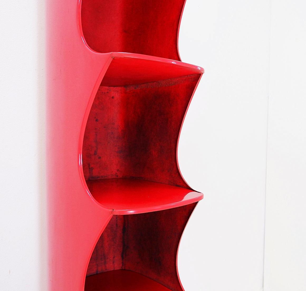 Totem shelve by Valeric Doubroucinskis for Rodier, 1970s Moderno en venta
