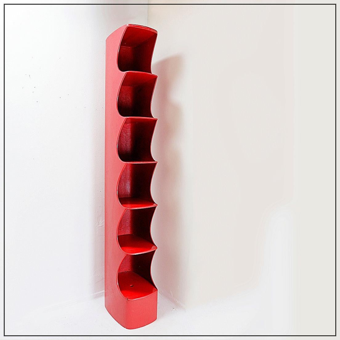 Totem shelve by Valeric Doubroucinskis for Rodier, 1970s Francés en venta