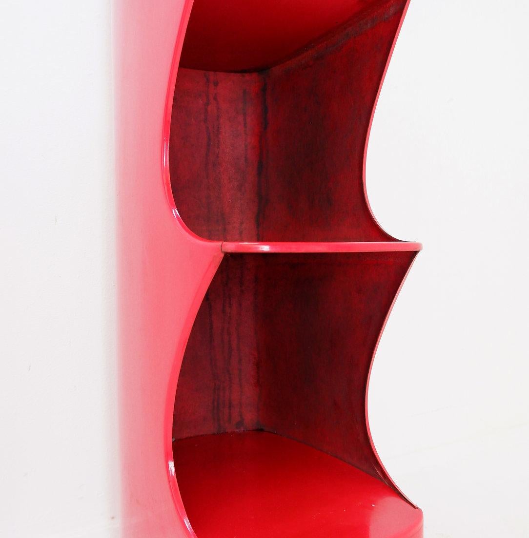 Totem shelve by Valeric Doubroucinskis for Rodier, 1970s en venta 1