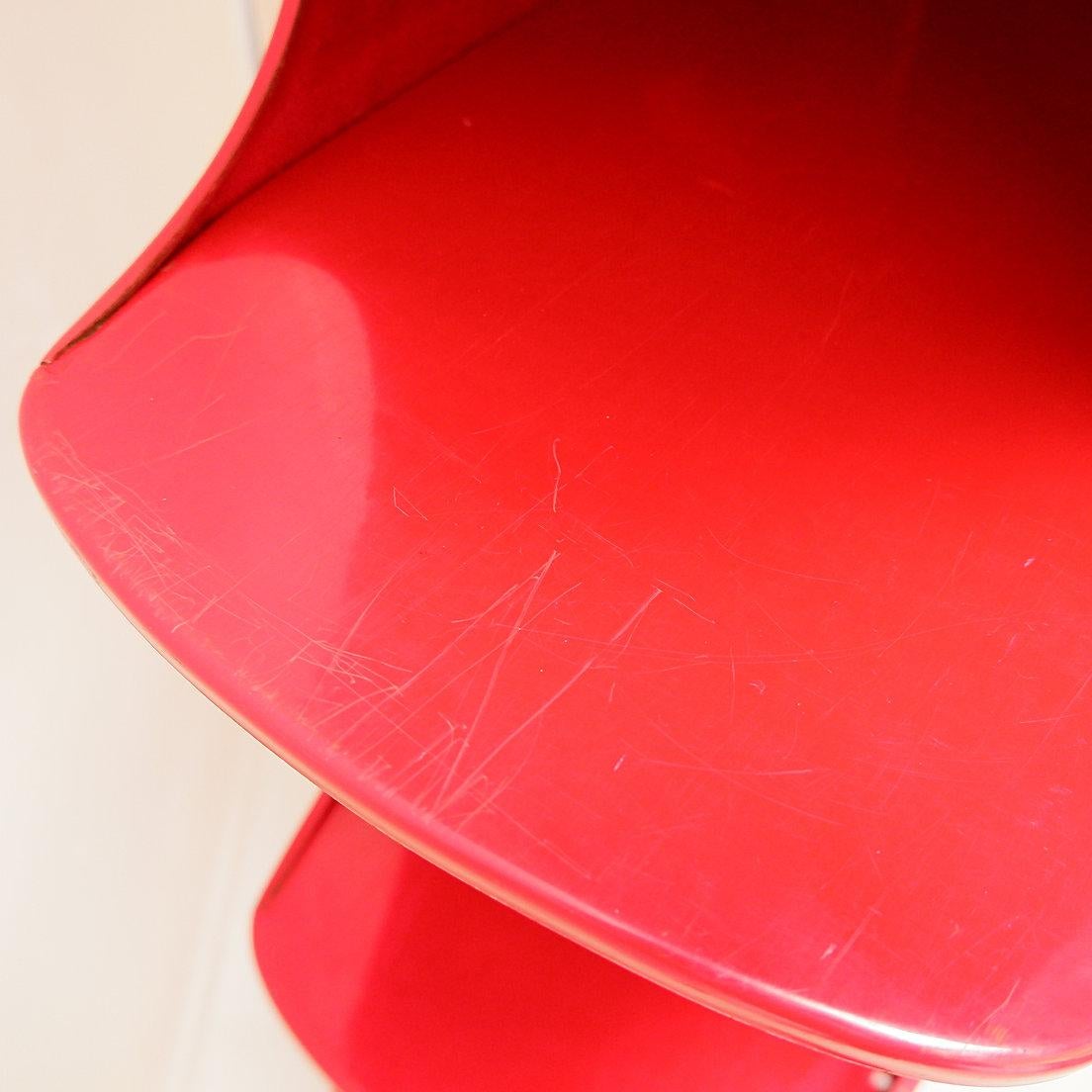 Totem shelve by Valeric Doubroucinskis for Rodier, 1970s en venta 2