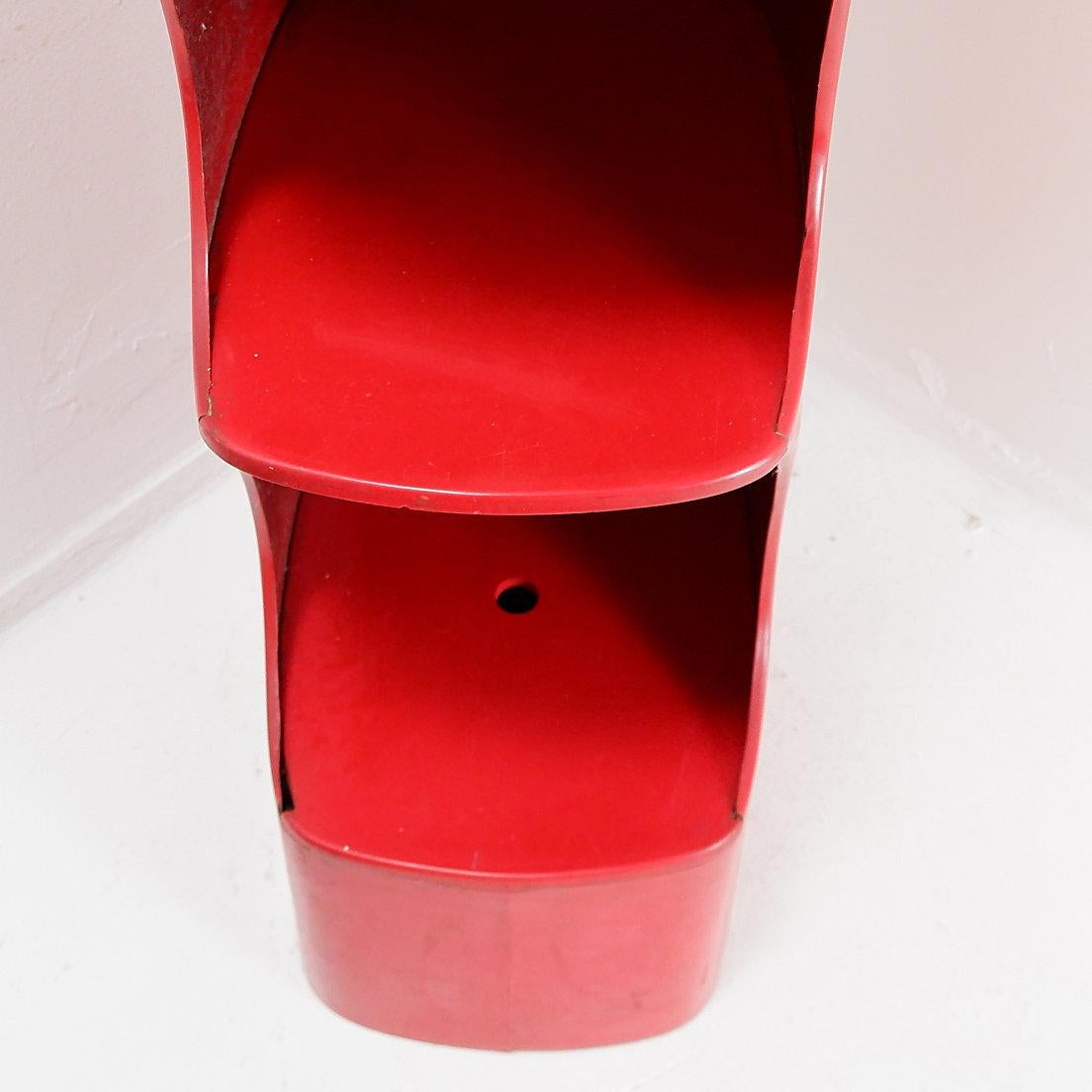 Totem shelve by Valeric Doubroucinskis for Rodier, 1970s en venta 1