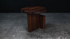 TOTEM Side Table by AMBROZIA, Solid Walnut (Large)
