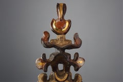 Totem signed and numbered by Elisabeth Vandeweghe for Perignem, Belgium, 1970s