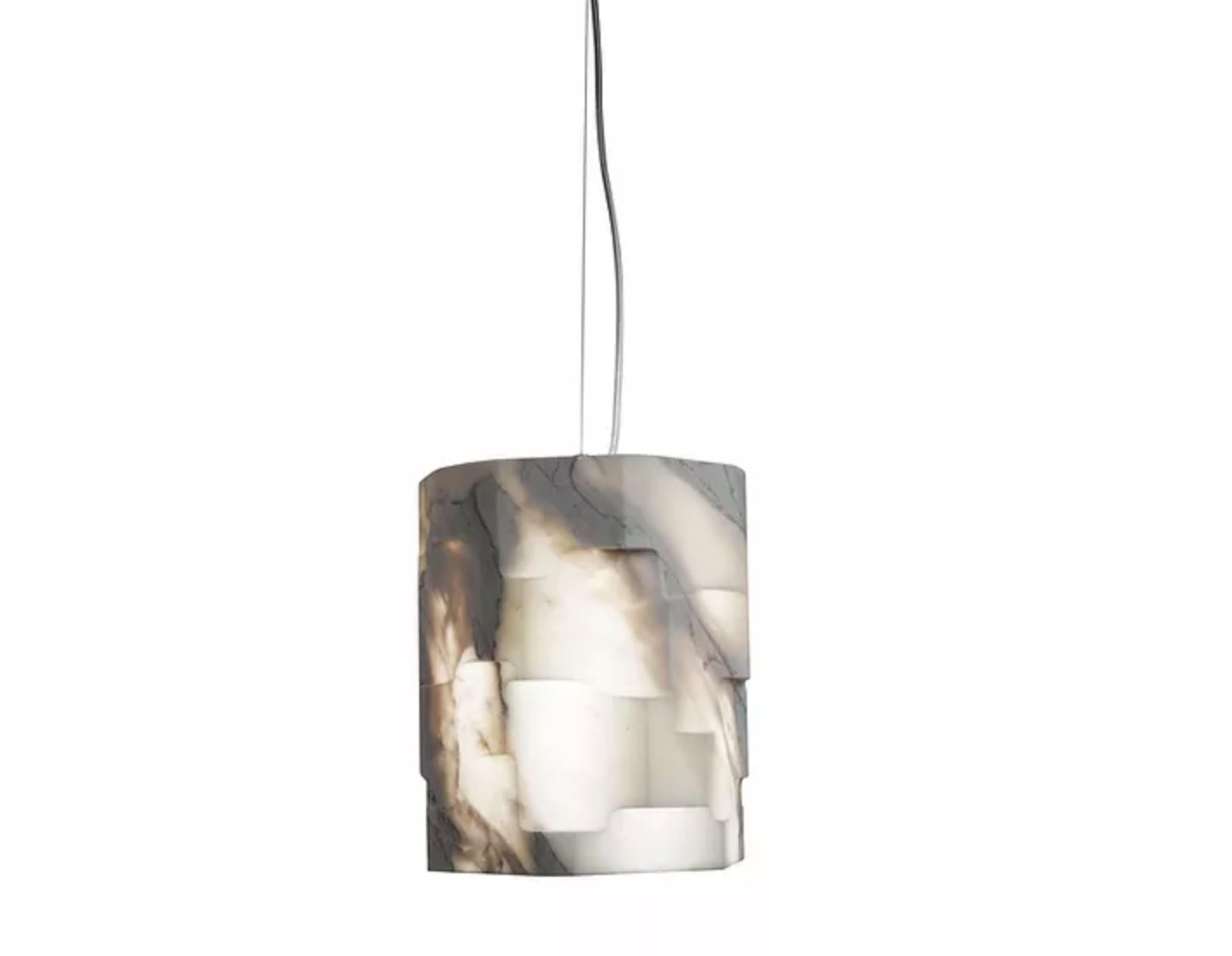 Totem Small Marble Pendant by Marmi Serafini For Sale at 1stDibs