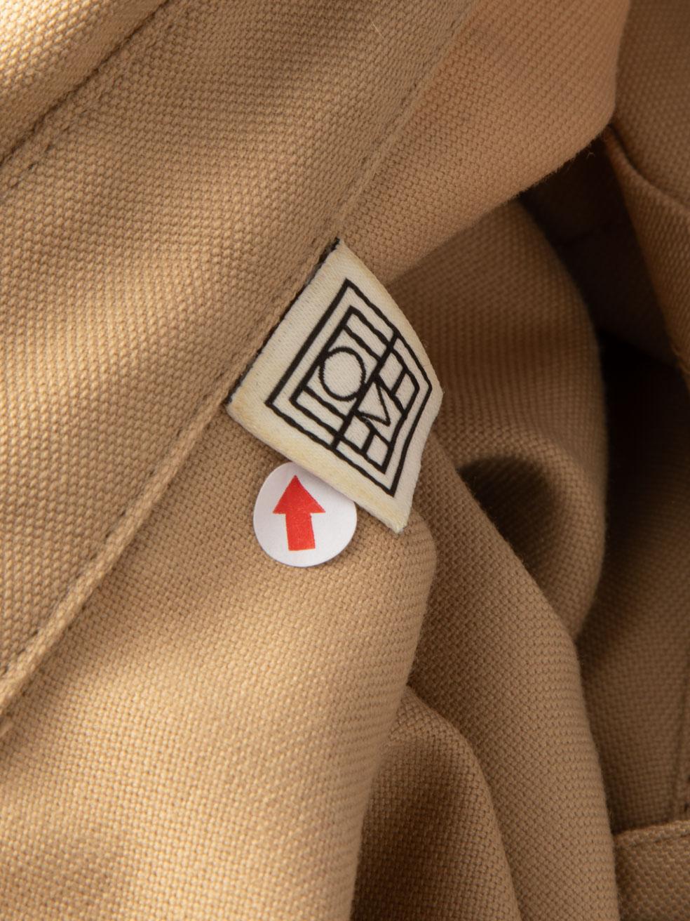 Totême Beige Novale Grain De Poudre Shirt Size S 1