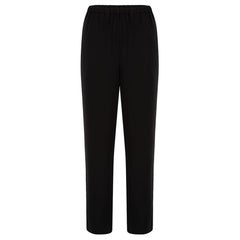 Totême Pantalón recto negro relaxed fit Talla XS