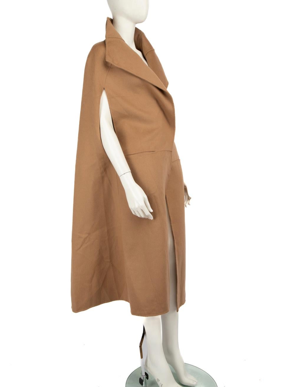 CONDITION is Never worn, with tags. No visible wear to cape is evident on this new TOTÊME designer resale item.



Details


Model: Signature Wool Cashmere Cape

Brown

Wool

Cape

Sleeveless

Long length

2x Side pockets





Made in
