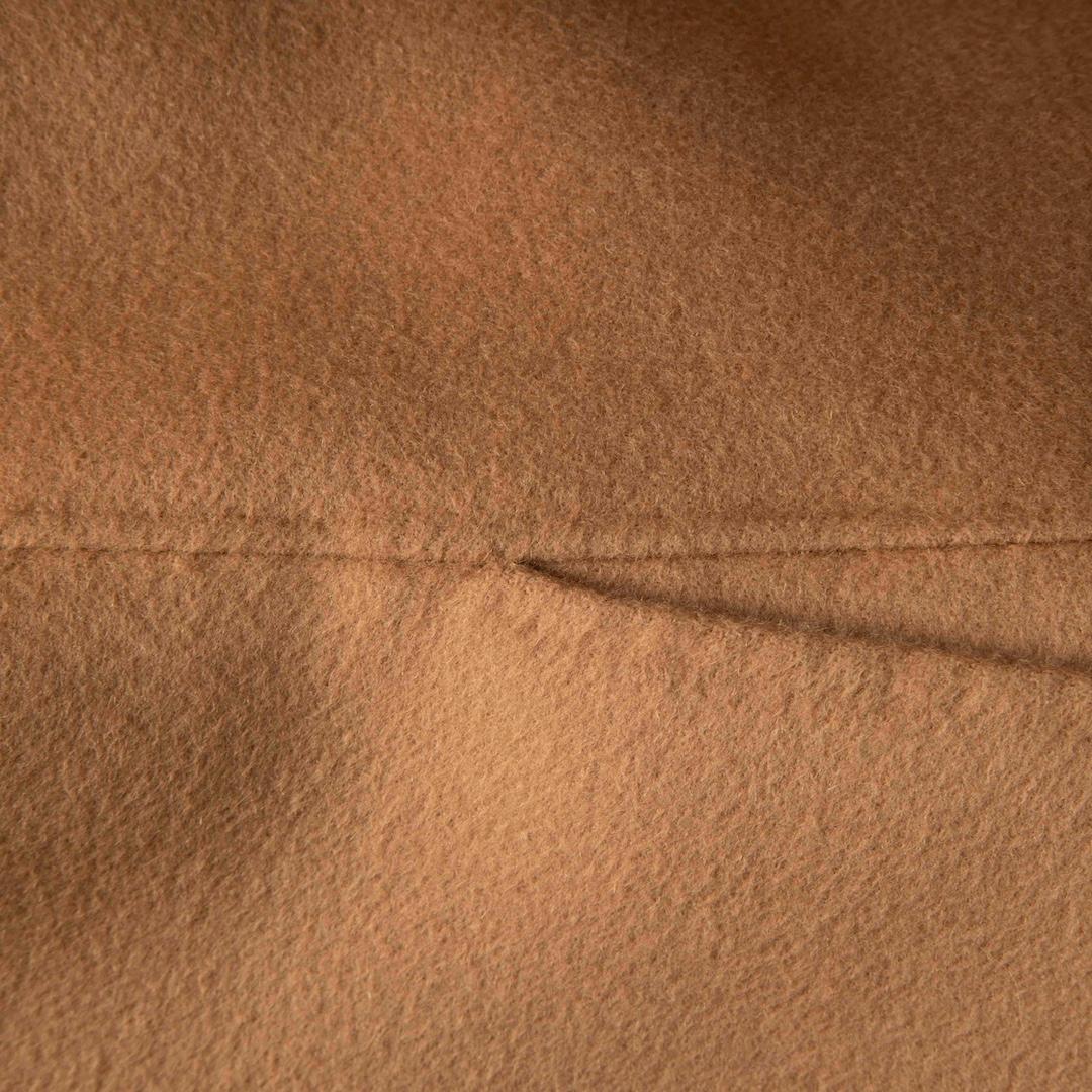 Women's TOTÊME Brown Signature Wool Cashmere Cape Size XXS