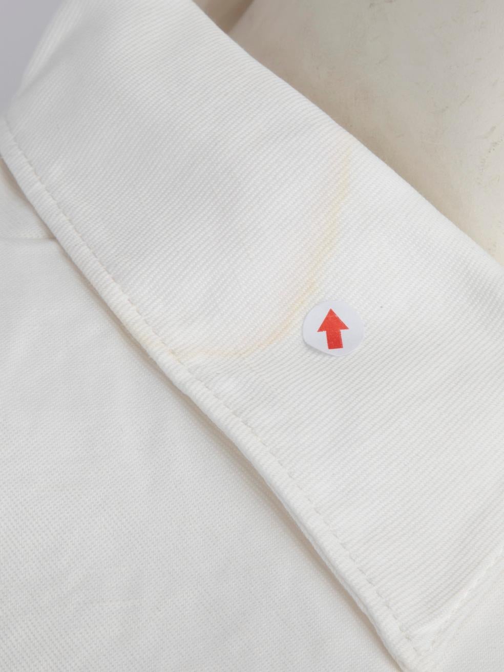 Totême White Monogram Tracksuit Top Size M 1