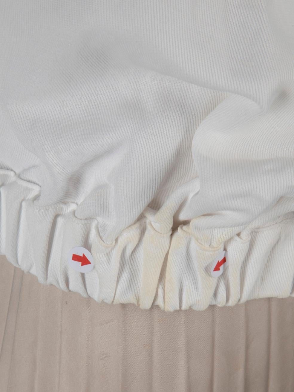 Totême White Monogram Tracksuit Top Size M 2