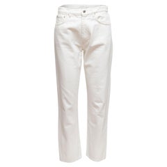 Toteme White Straight-Leg Jeans