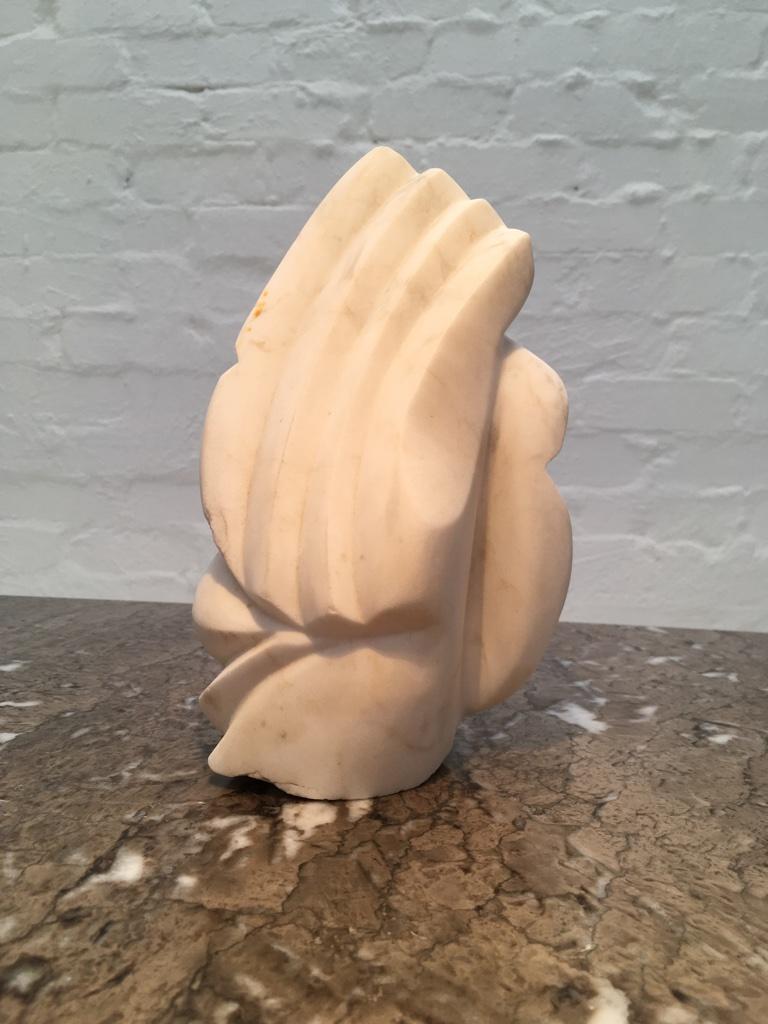 Late 20th Century Totemic Head Sculpture Unsigned by Jencik, Melbourne, 1998 For Sale