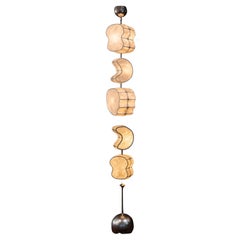 Totemic Pendant 3(0) + Standing Lamp 2(1) by Andrea Claire Studio