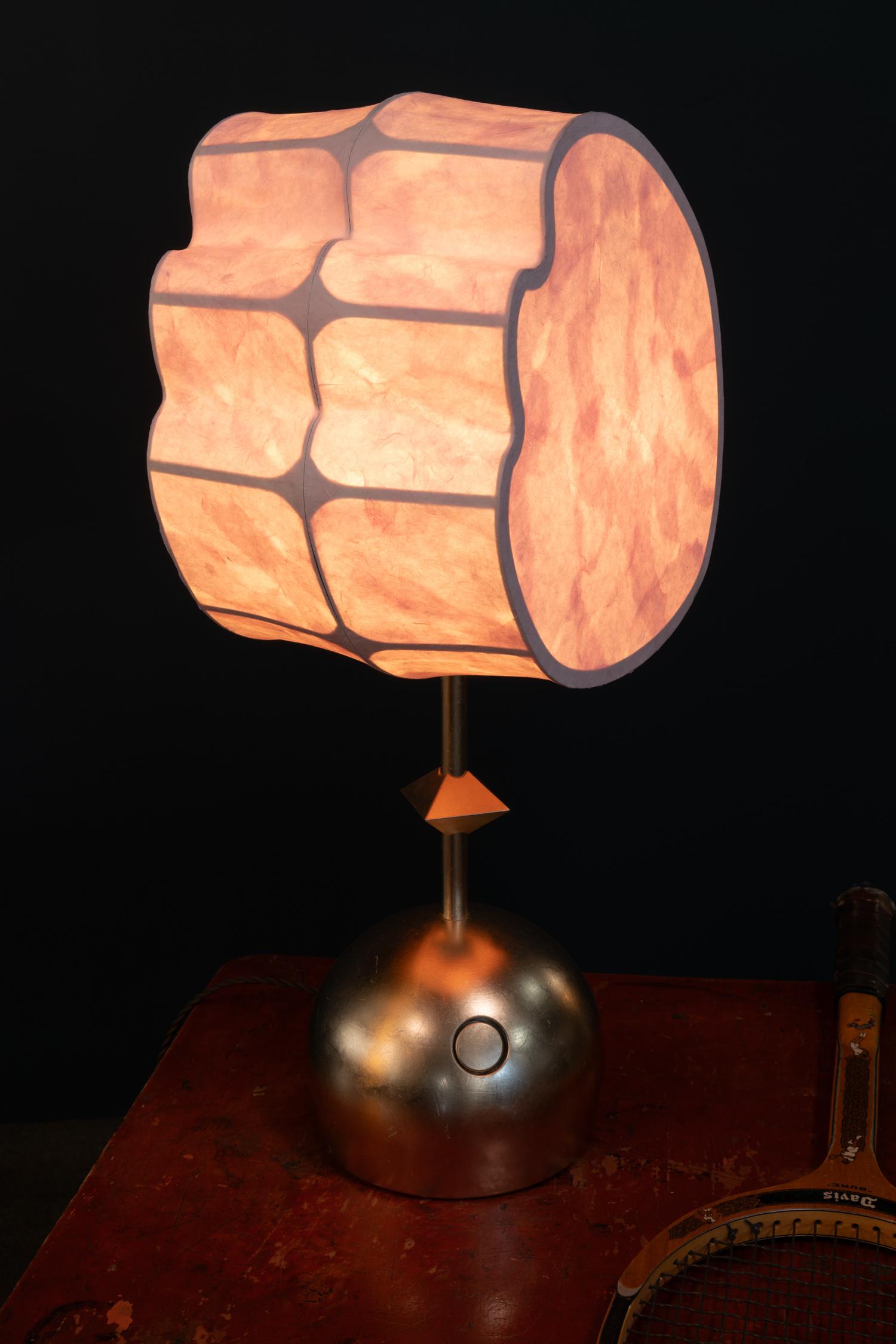 American Totemic Table Lamp 1(1) by Andrea Claire Studio (1 in stock currently) For Sale
