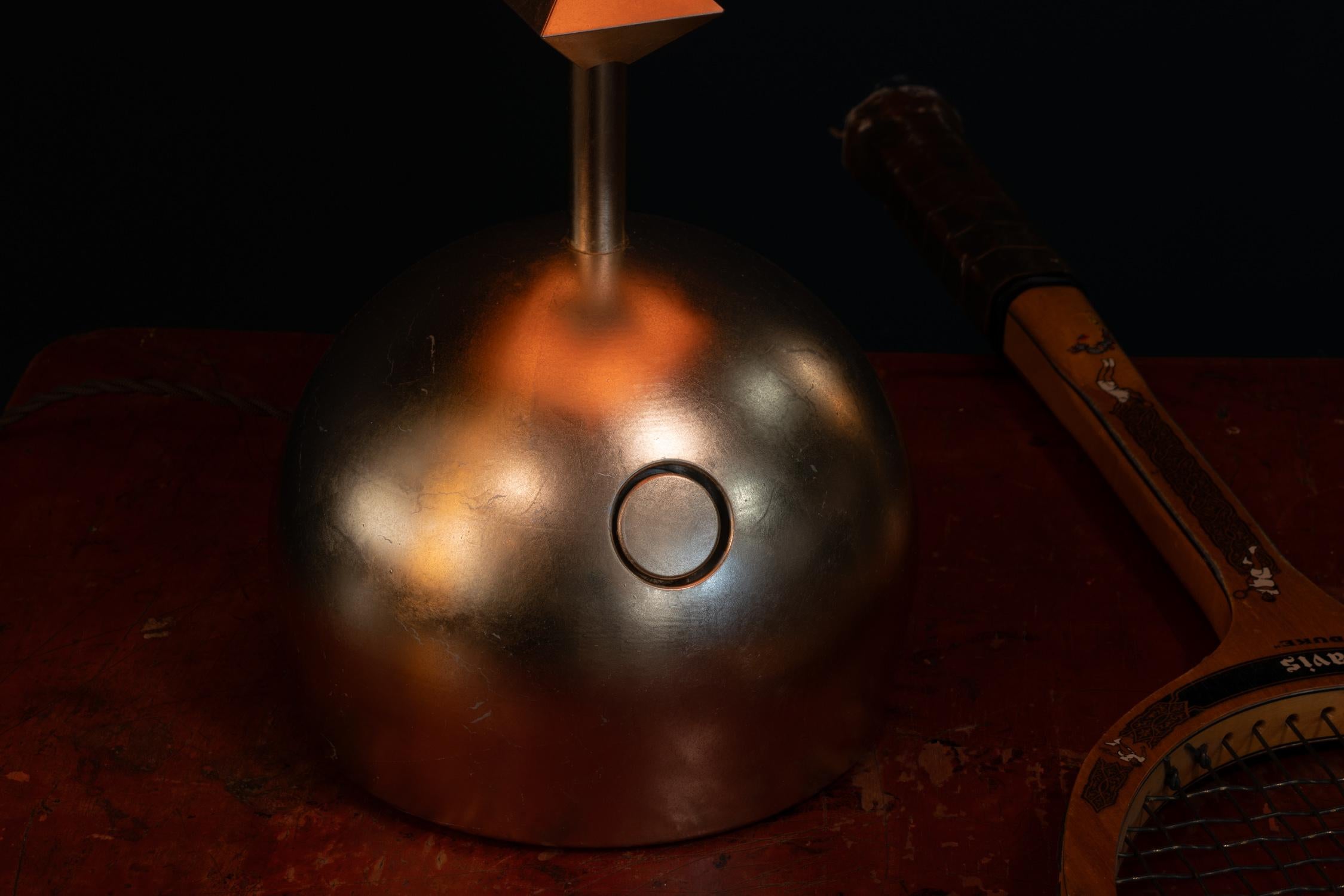 Hand-Crafted Totemic Table Lamp 1(1) by Andrea Claire Studio (1 in stock currently) For Sale