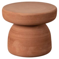 Tavolino basso 'Tototo' in terracotta di Paolo Cappello e Simone Sabati