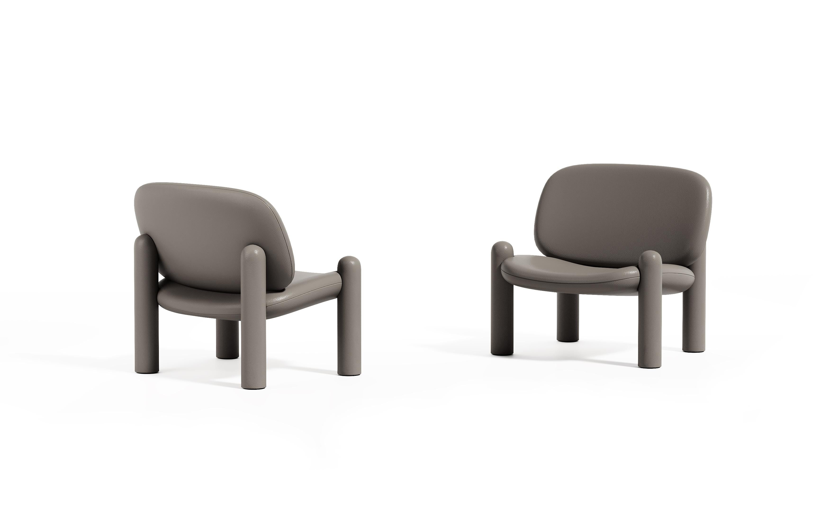 Sillón Tottori de Kateryna Sokolova para Driade Cuero en venta