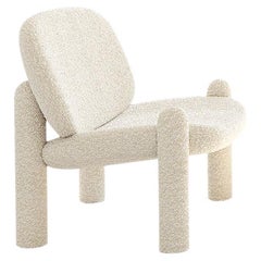 Tottori Armchair Nagoya Panna Wool Mix Fabric by Driade