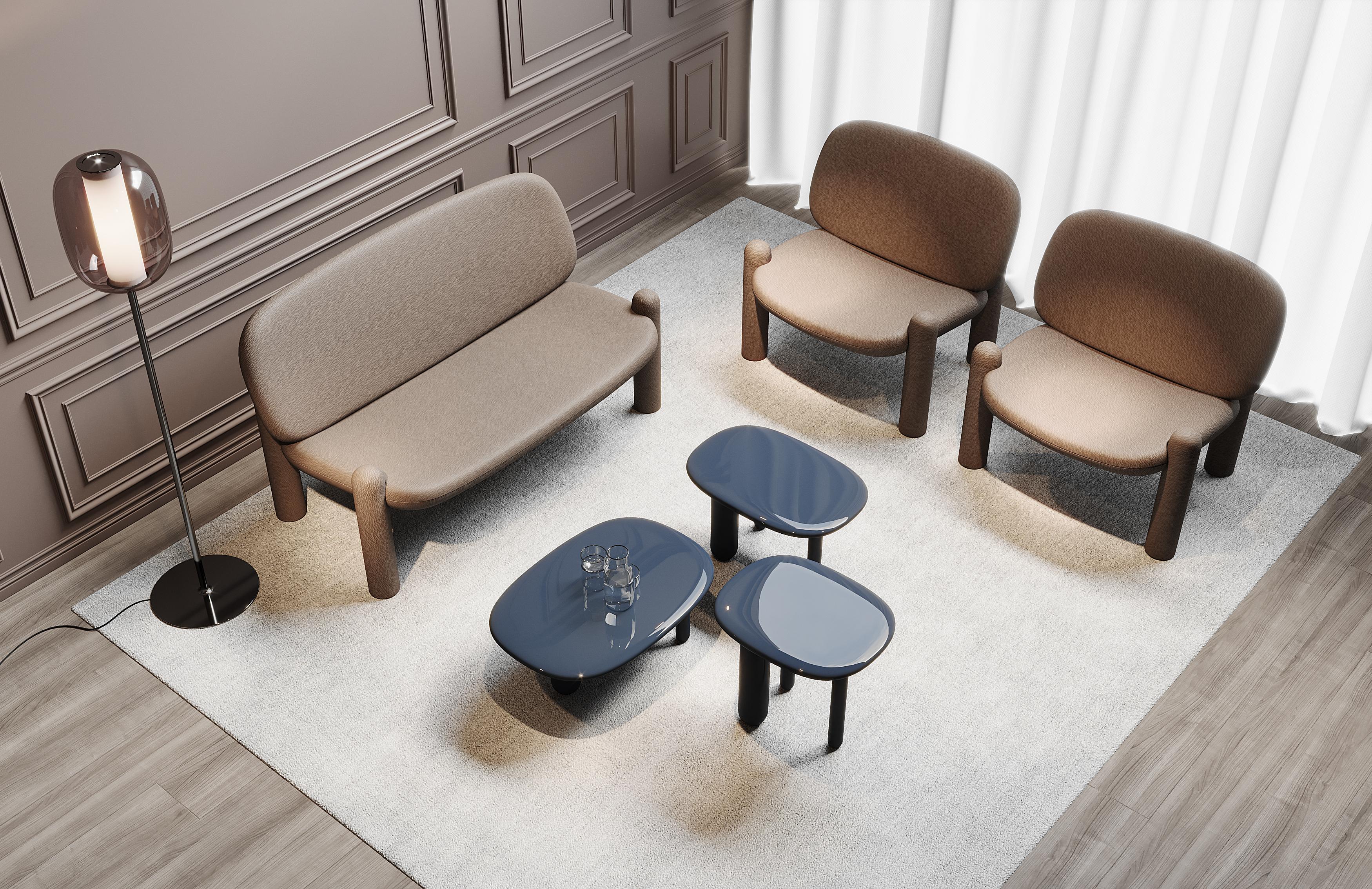 Modern Tottori coffee tables by Kateryna Sokolova for Driade For Sale