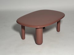 Tavolino Tottori di Kateryna Sokolova per Driade, MDF e legno, 2021