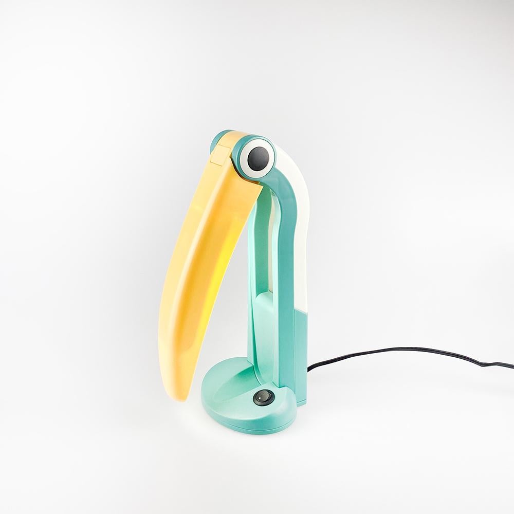 80s toucan lamp