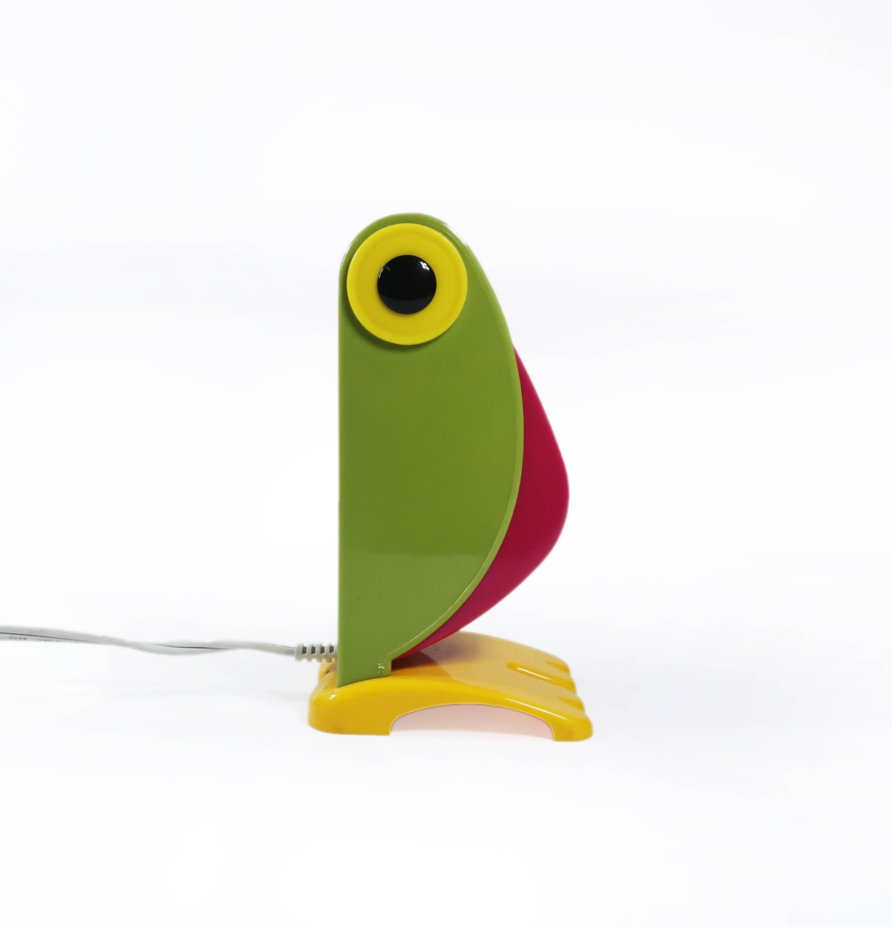 Toucan Lamp for Old Timer Ferrari, Italy, 1968 In Excellent Condition In Brooklyn, NY