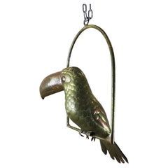 Toucanische Skulptur von Sergio Bustamante