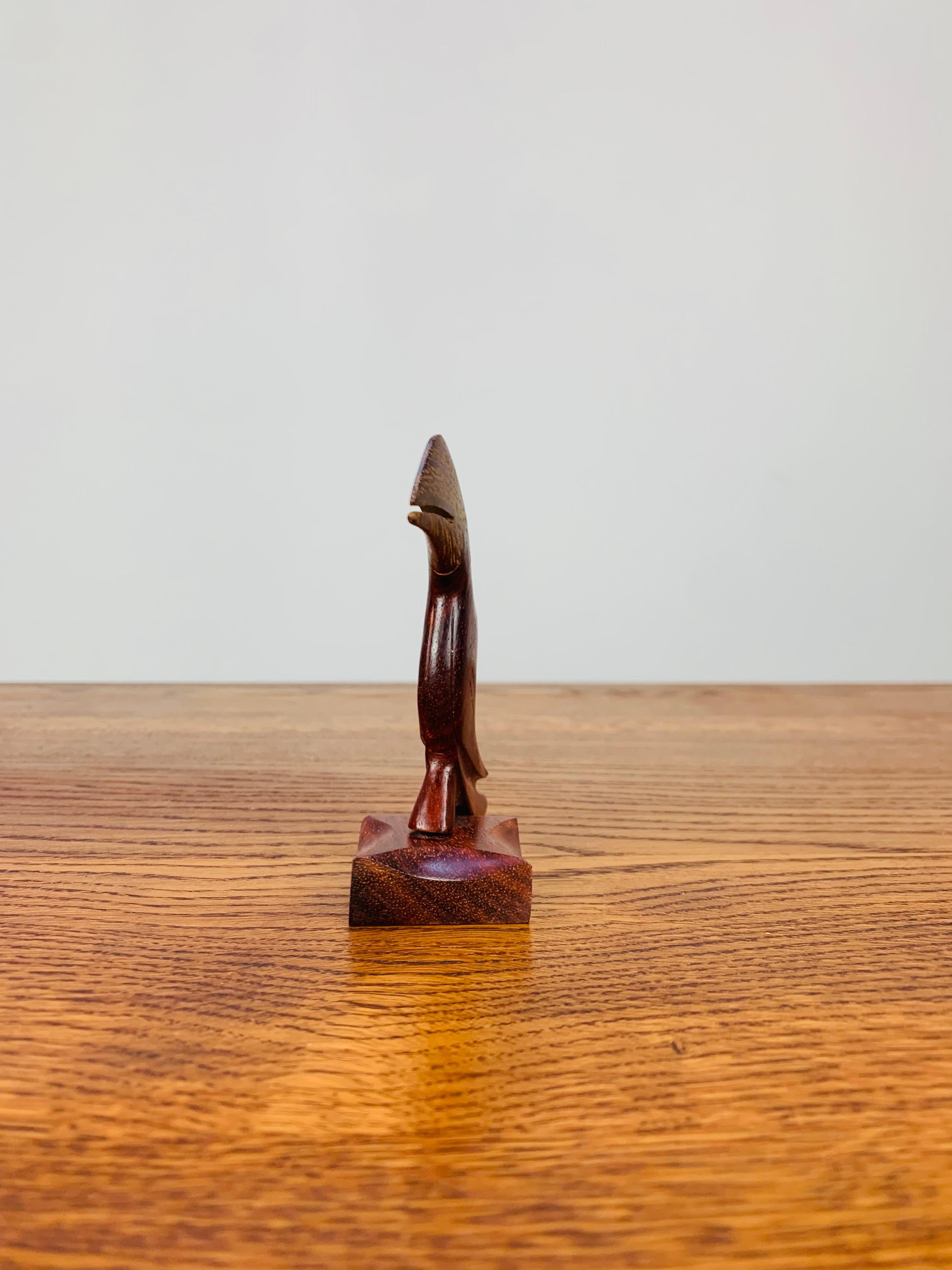 Mid-Century Modern Toucan sculpture, exotic wood, circa 1970 For Sale