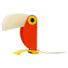 Toucan Table Lamp by Enea Ferrari for Old Timer Ferrari 1970s