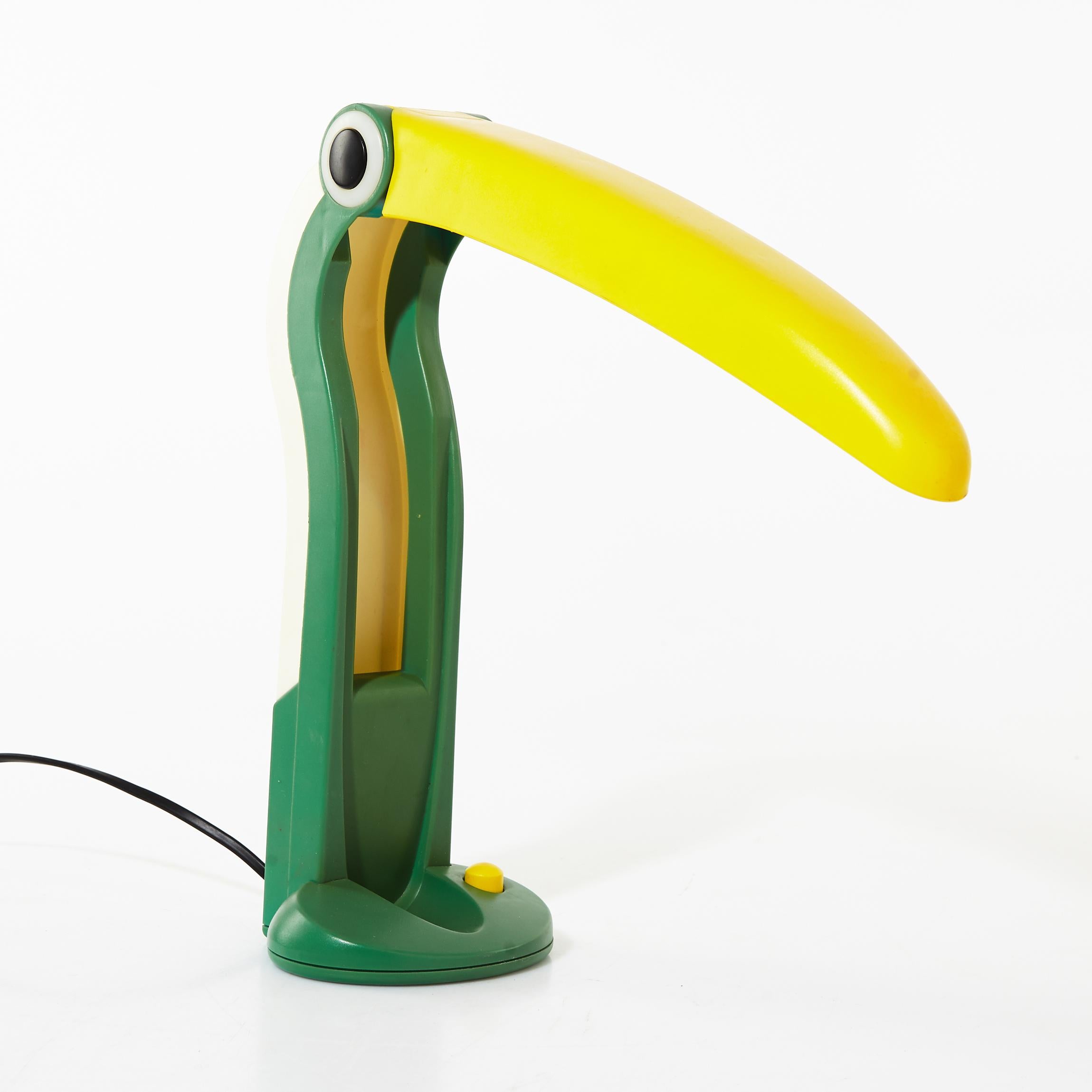 Post-Modern Toucan Table Lamp by H.T Huang