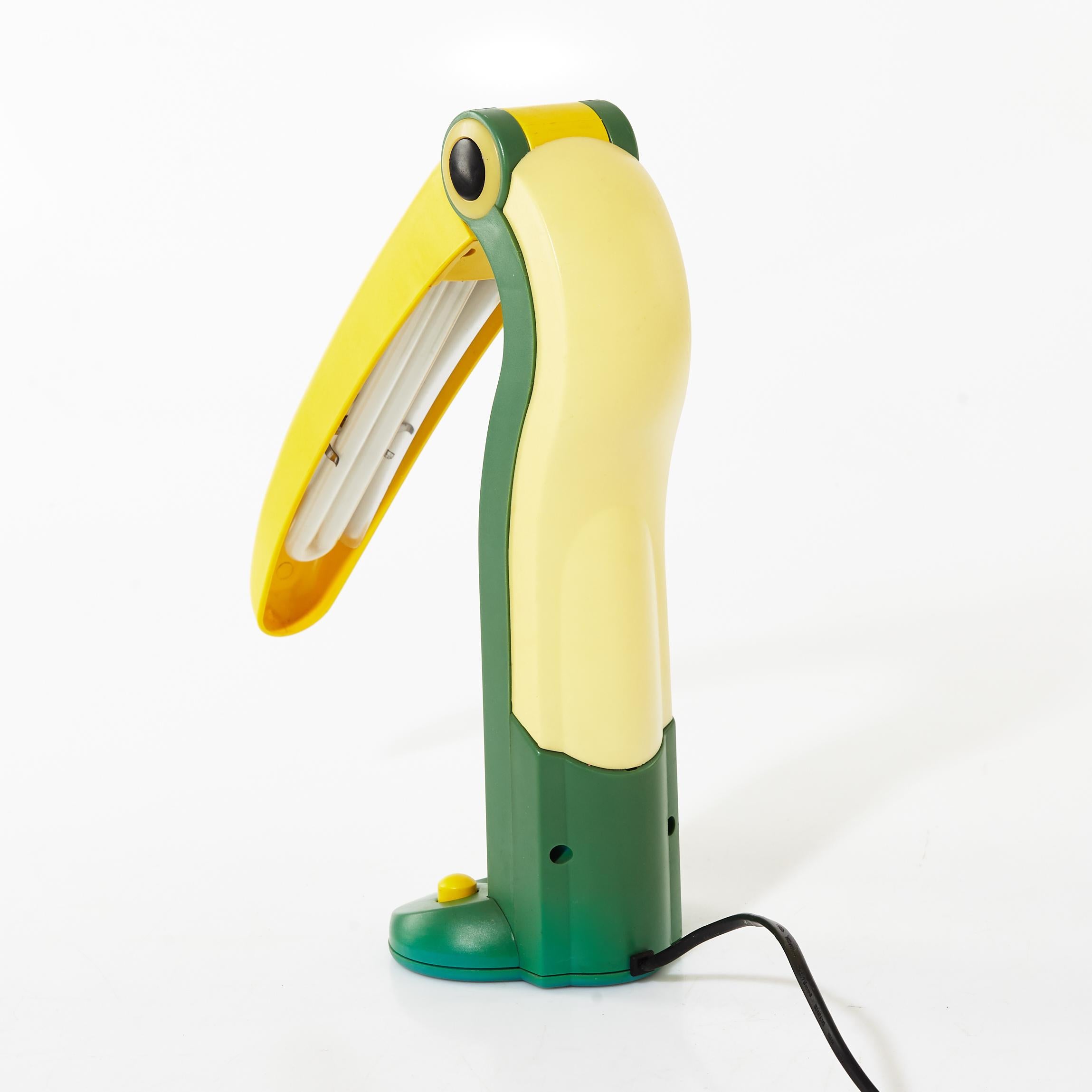 Taiwanese Toucan Table Lamp by H.T Huang