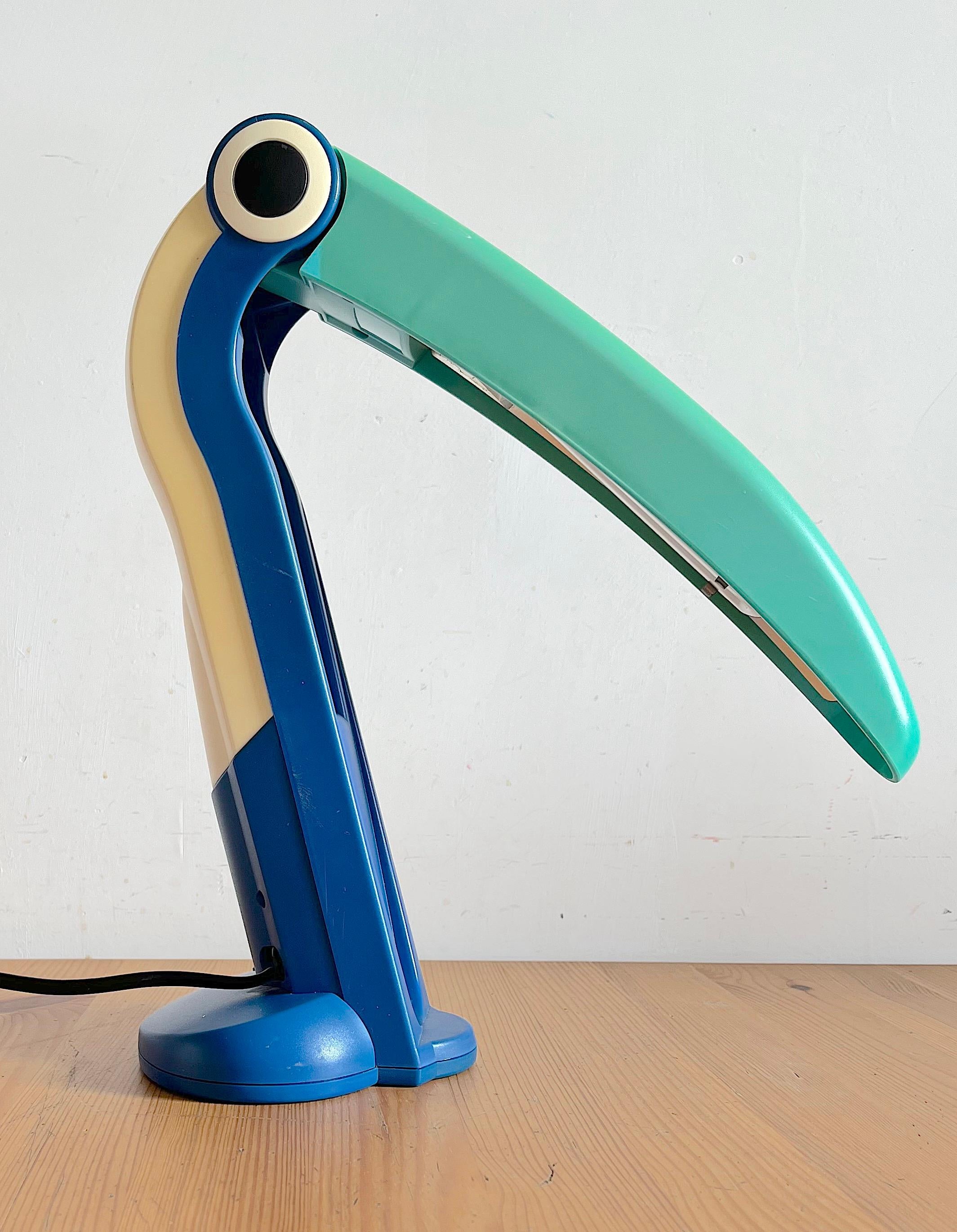 Late 20th Century Toucan Taunts Lamp by H.T. Huang for Huanglite, 1980