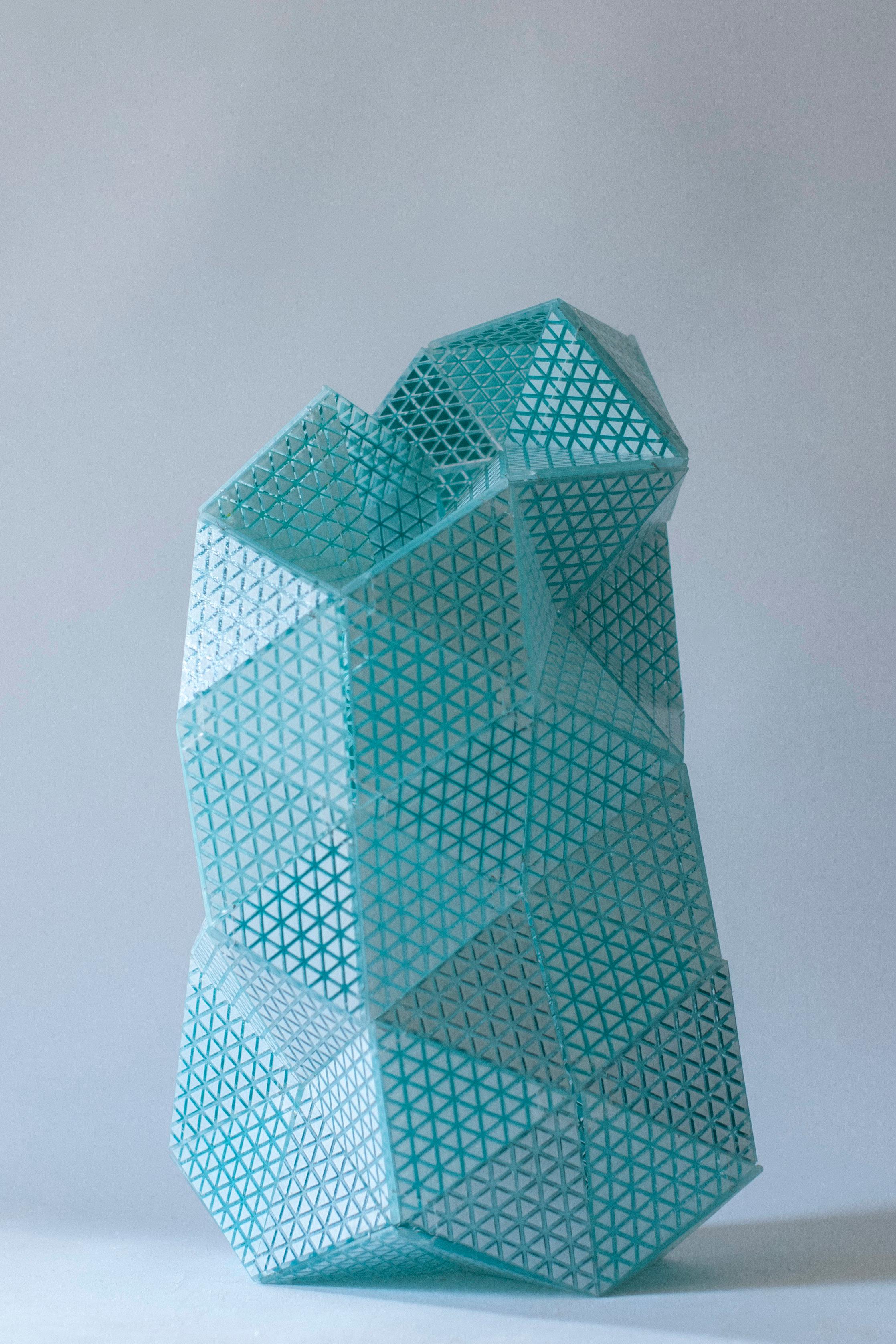 Vaso in vetro di Murano fatto a mano Touch-Me 1.0 di Matteo Silverio in vendita 8