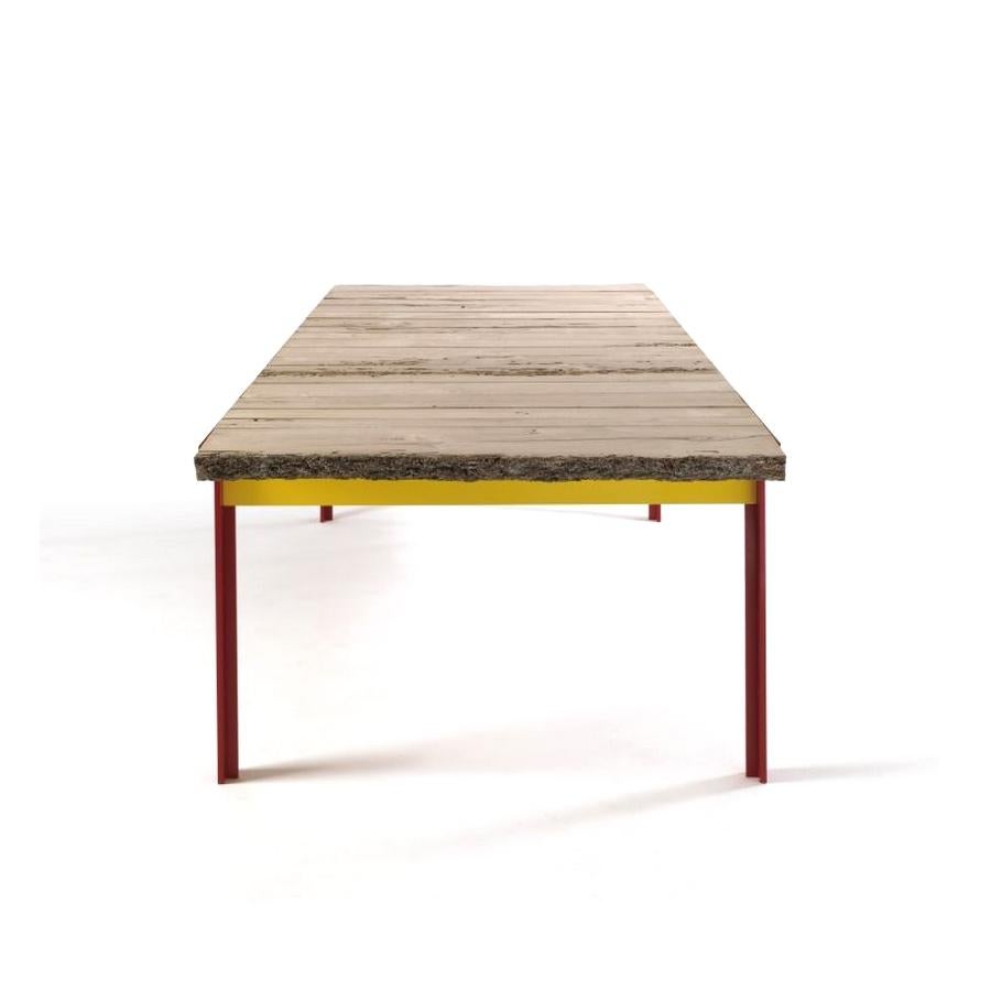 Briccola-Tisch aus Zedernholz, entworfen von Carlo Colombo, hergestellt in Italien (Italienisch) im Angebot