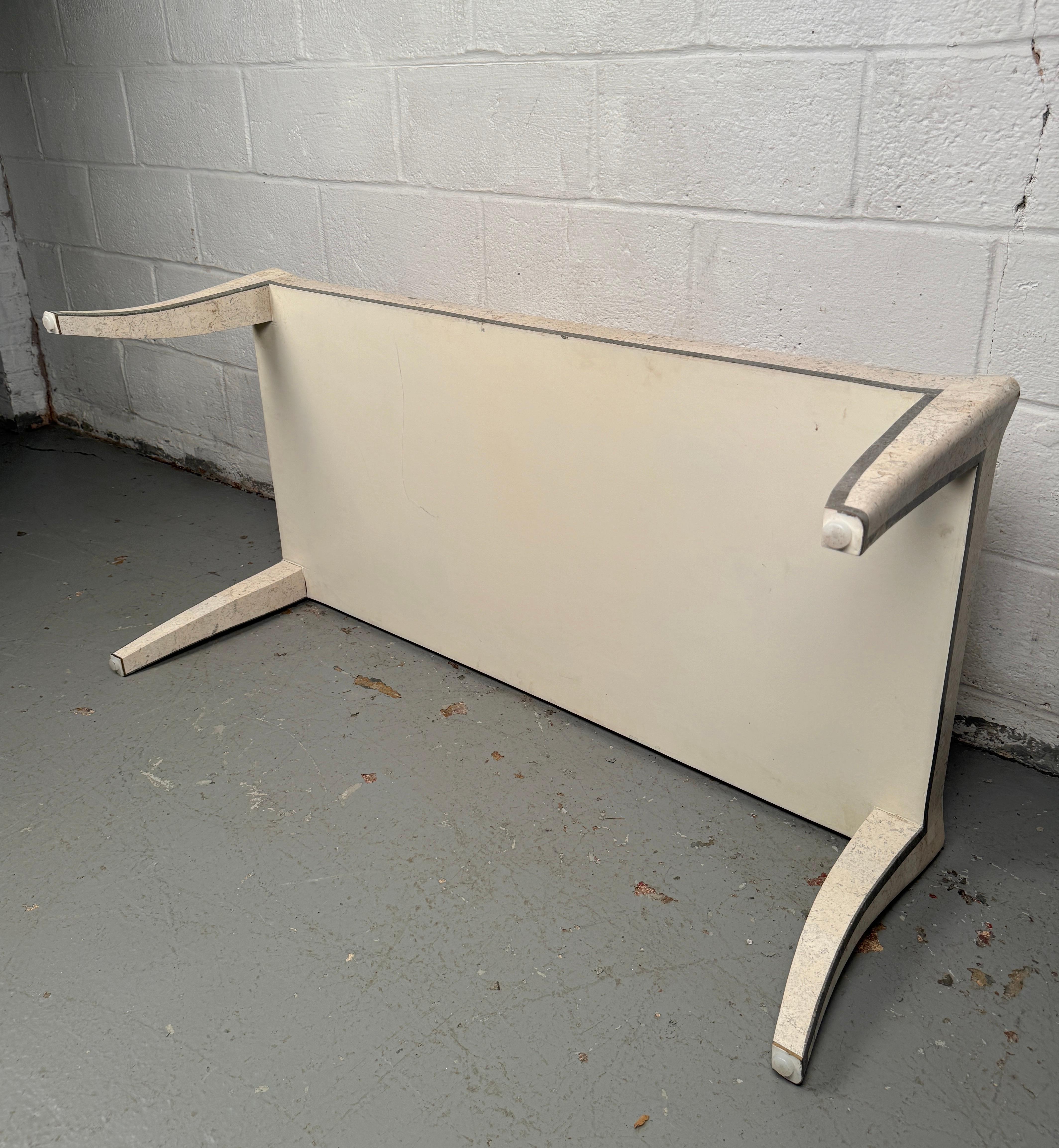 Elegant Sculptural Mid-Century Tessellated Stone Coffee Table For Sale 8