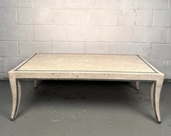 Elegant Sculptural Mid-Century Tessellated Stone Coffee Table