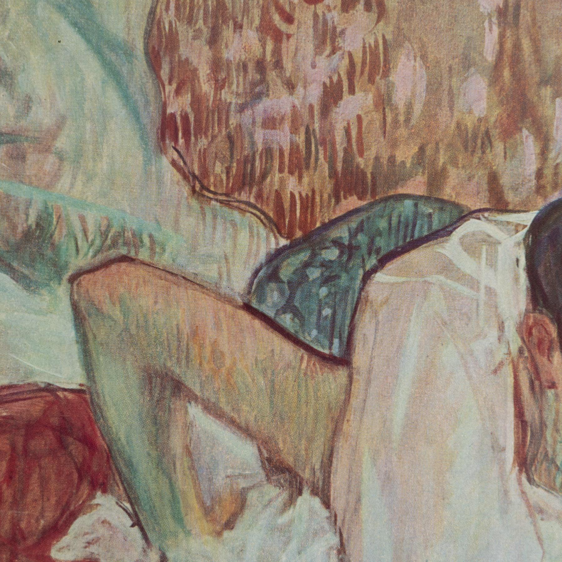 Français Toulouse-Lautrec 1952 Gravure Cliché couleur, édition encadrée en vente