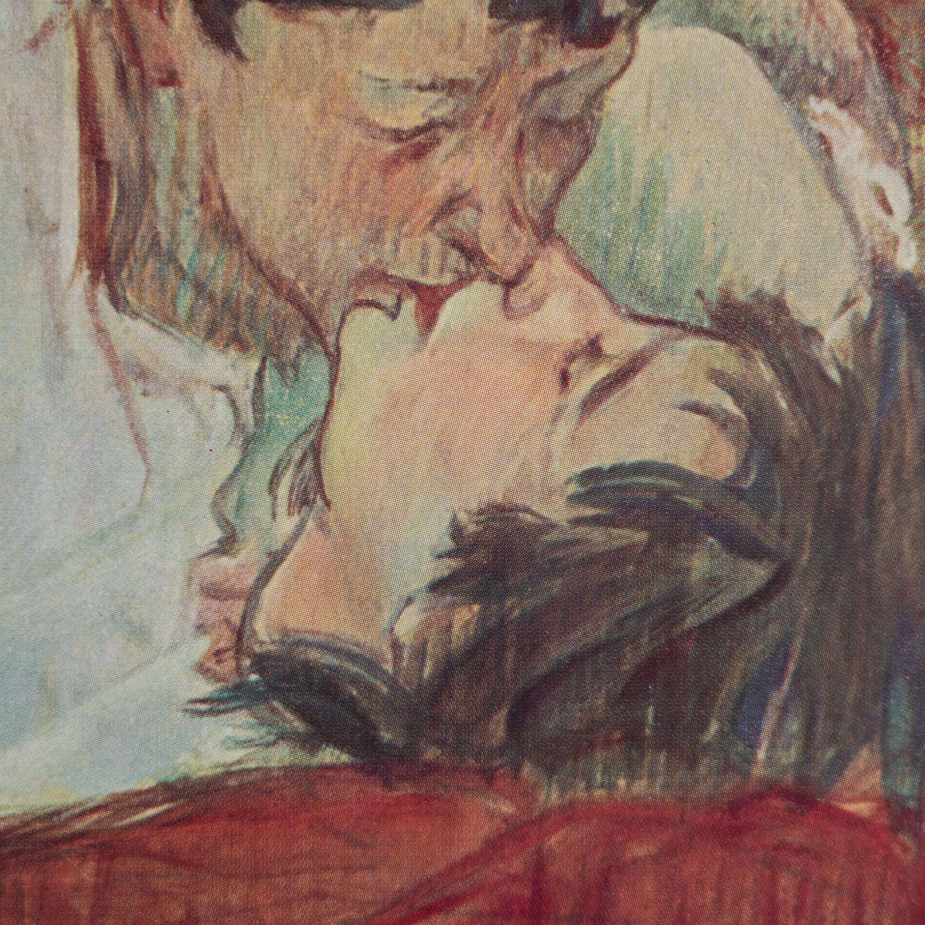 Milieu du XXe siècle Toulouse-Lautrec 1952 Gravure Cliché couleur, édition encadrée en vente