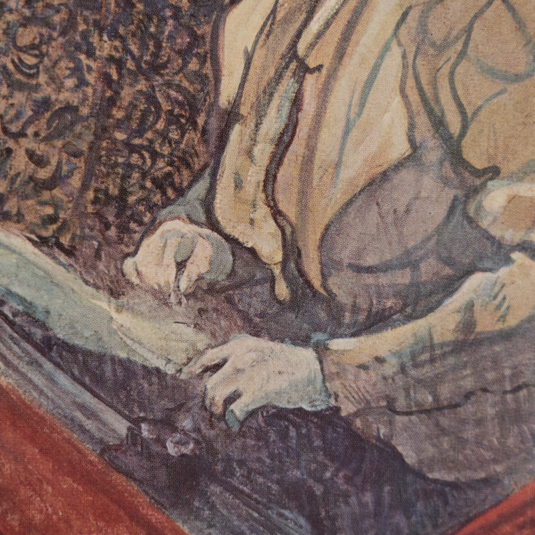 Toulouse-Lautrec 1952 Farbklischee-Druck, gerahmt (Mitte des 20. Jahrhunderts) im Angebot