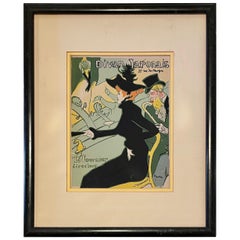 Toulouse Lautrec Divan Japonais Silkscreen Print