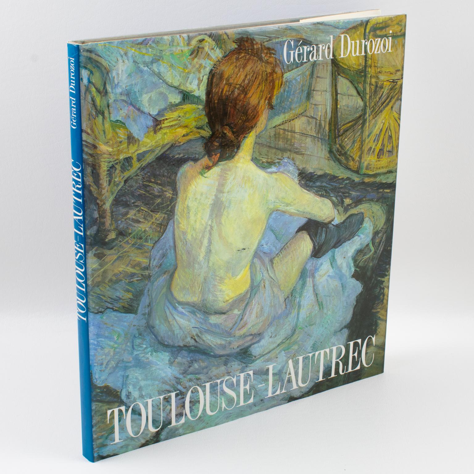 Toulouse-Lautrec, French book by Gerard Dorozoi, 1992.
Henri de Toulouse-Lautrec (1864 - 1901) is almost unique among artists because he became as famous for his appearance and personality as his art. The circumstances of Toulouse-Lautrec's life