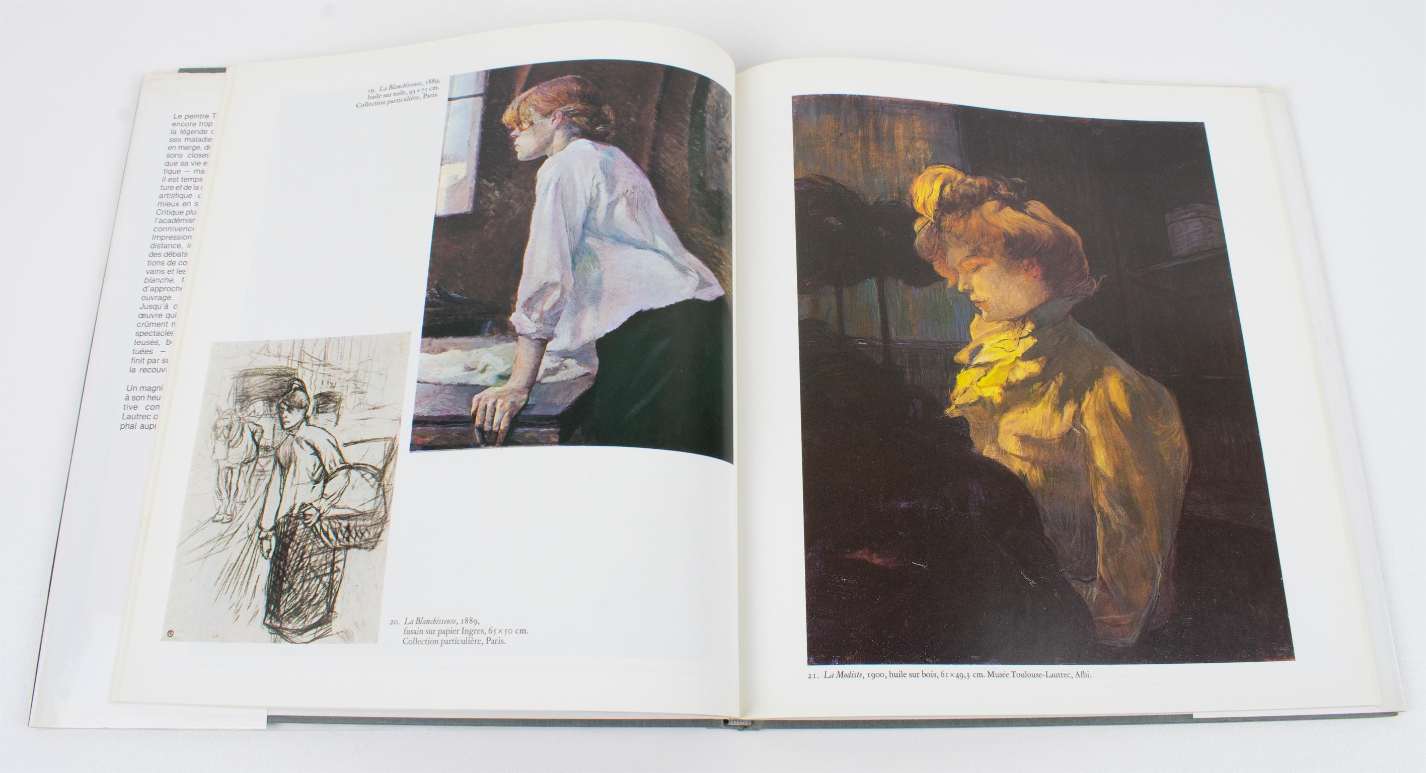 Toulouse Lautrec, French Book by Gerard Durozoi, 1992 In Good Condition For Sale In Atlanta, GA
