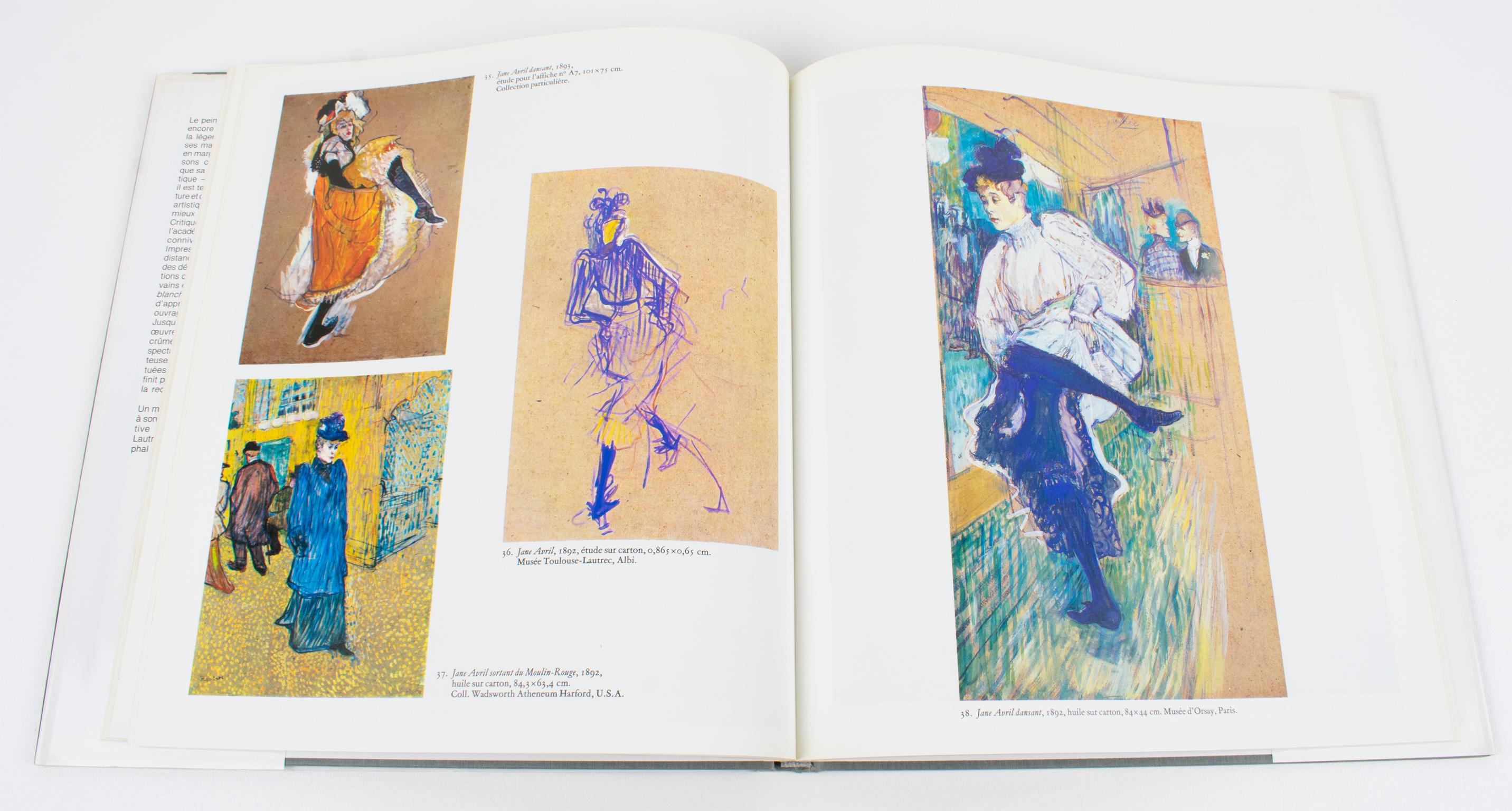 Paper Toulouse Lautrec, French Book by Gerard Durozoi, 1992 For Sale