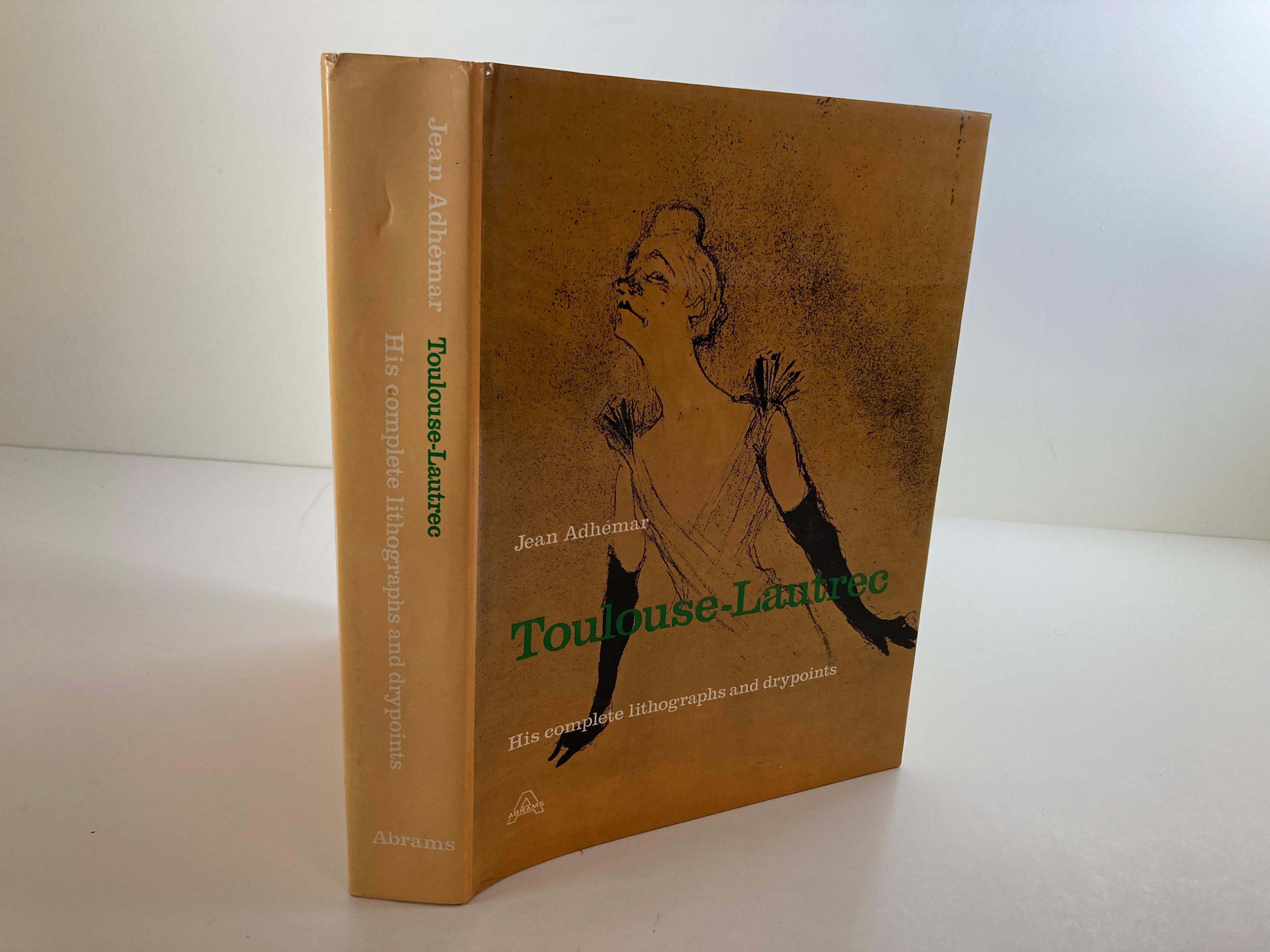 Toulouse-Lautrec, Complete Lithographs and Drypoints by Adhémar, Jean In Good Condition In North Hollywood, CA