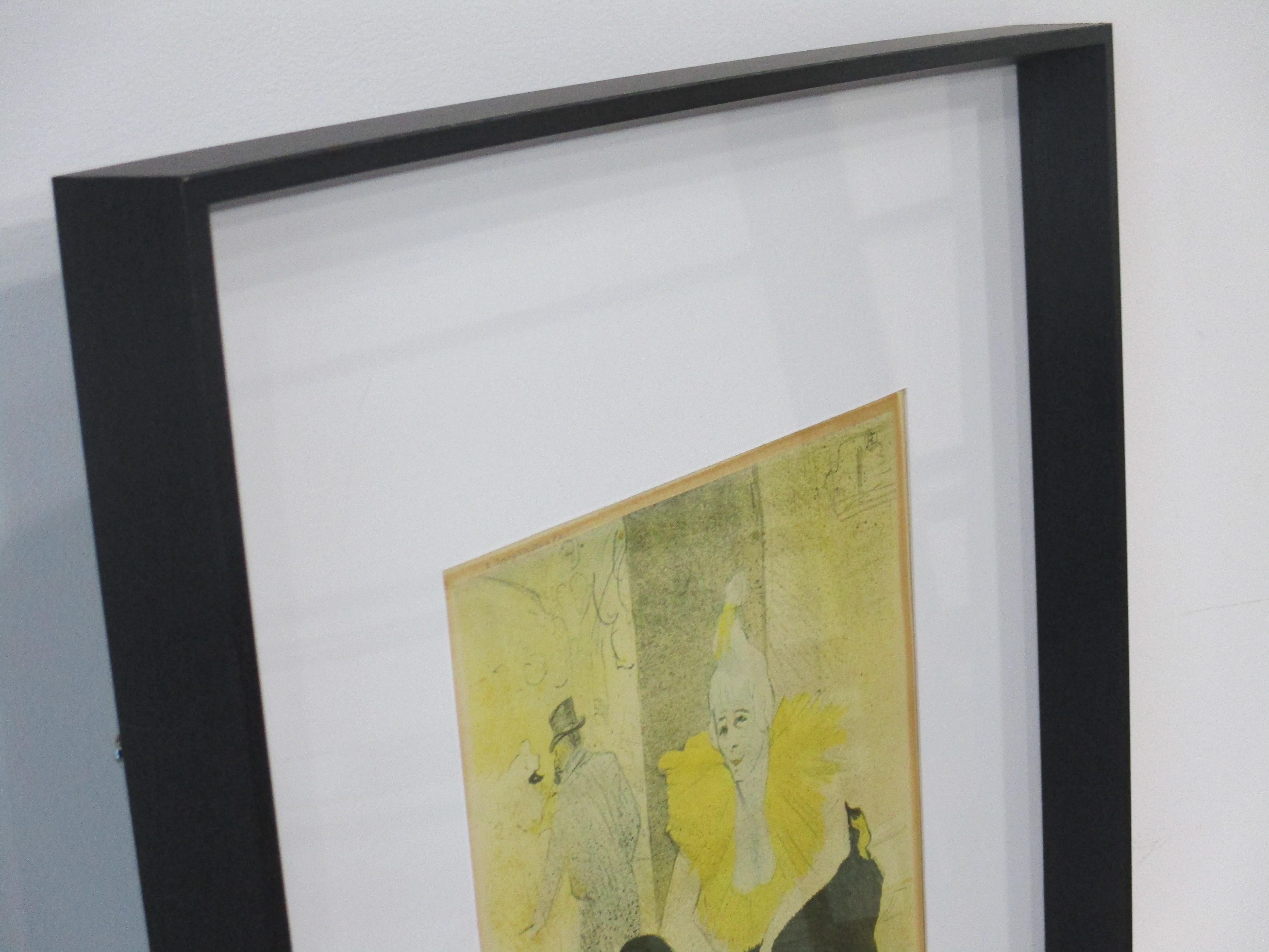 Toulouse Lautrec Litografía 
