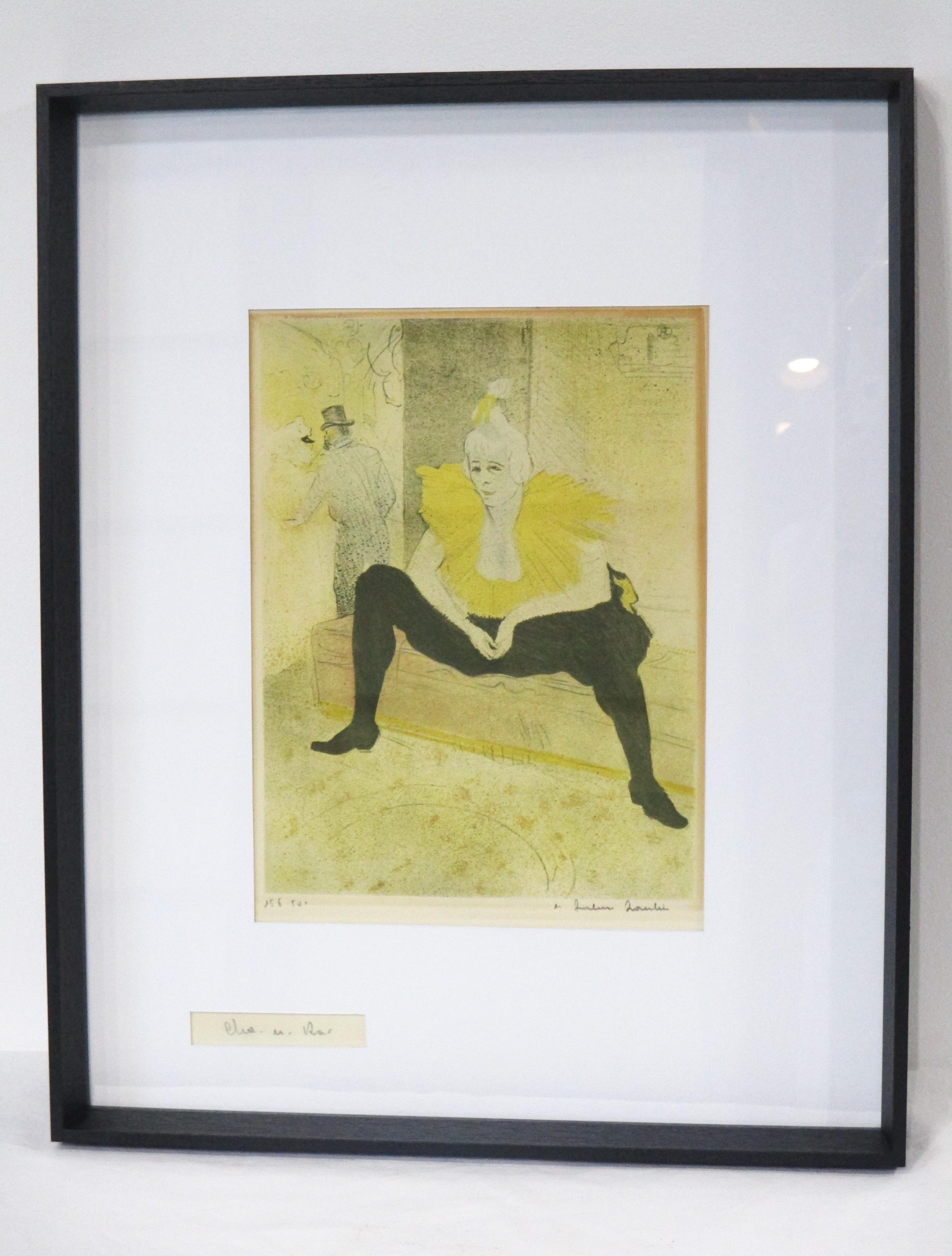 Toulouse Lautrec Litografía 