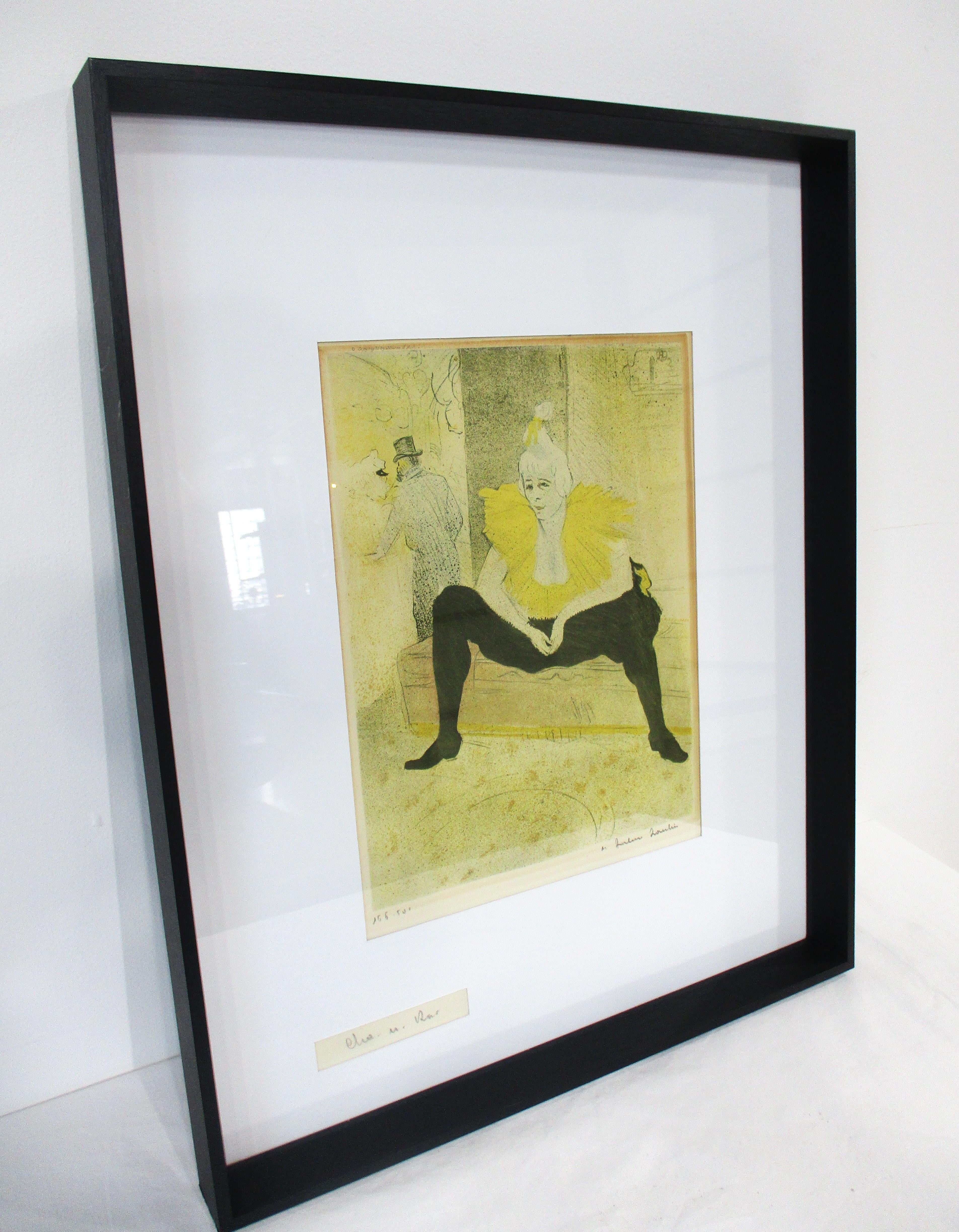 Toulouse Lautrec Litografía 