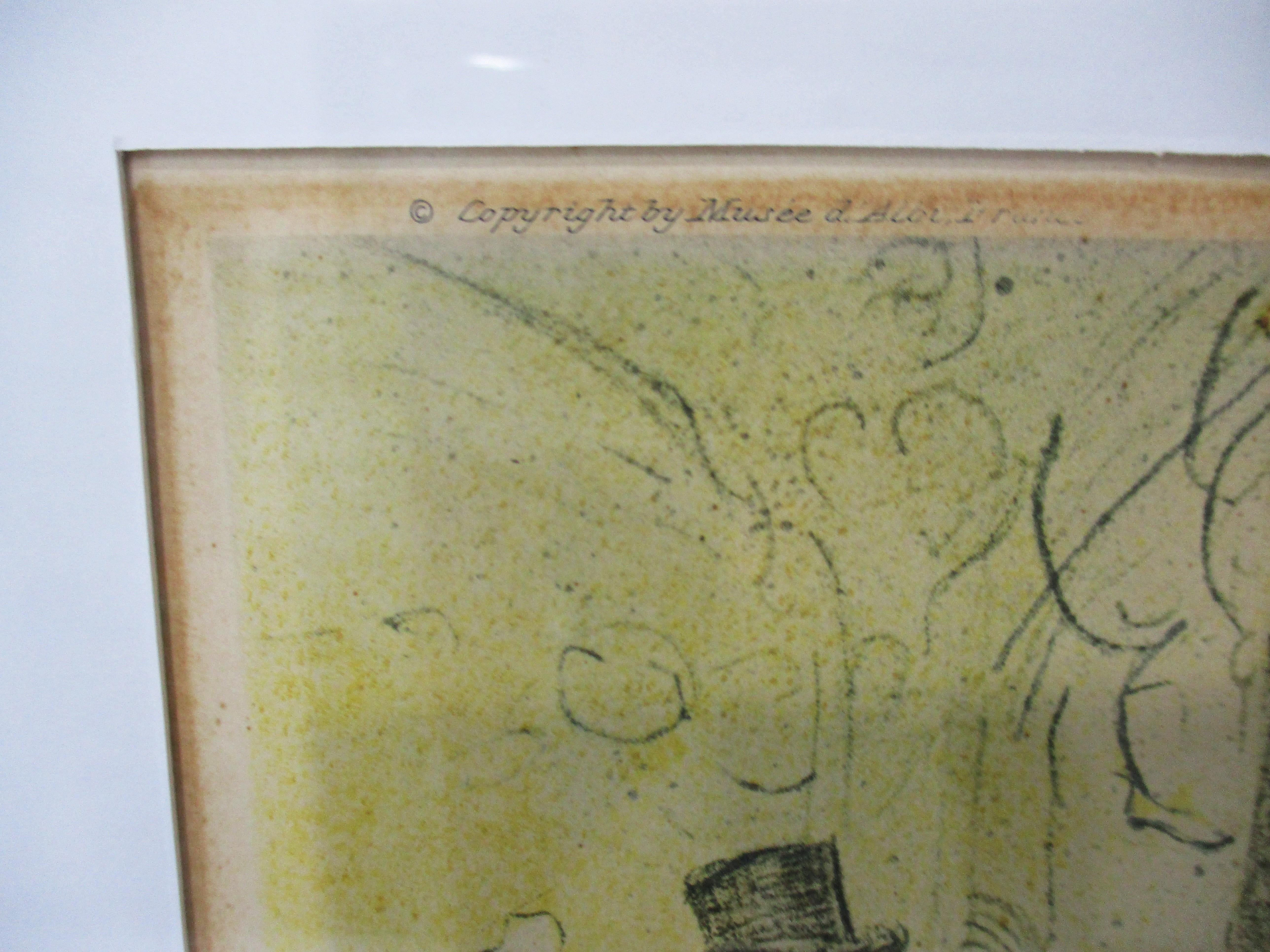 Toulouse Lautrec Litografía 