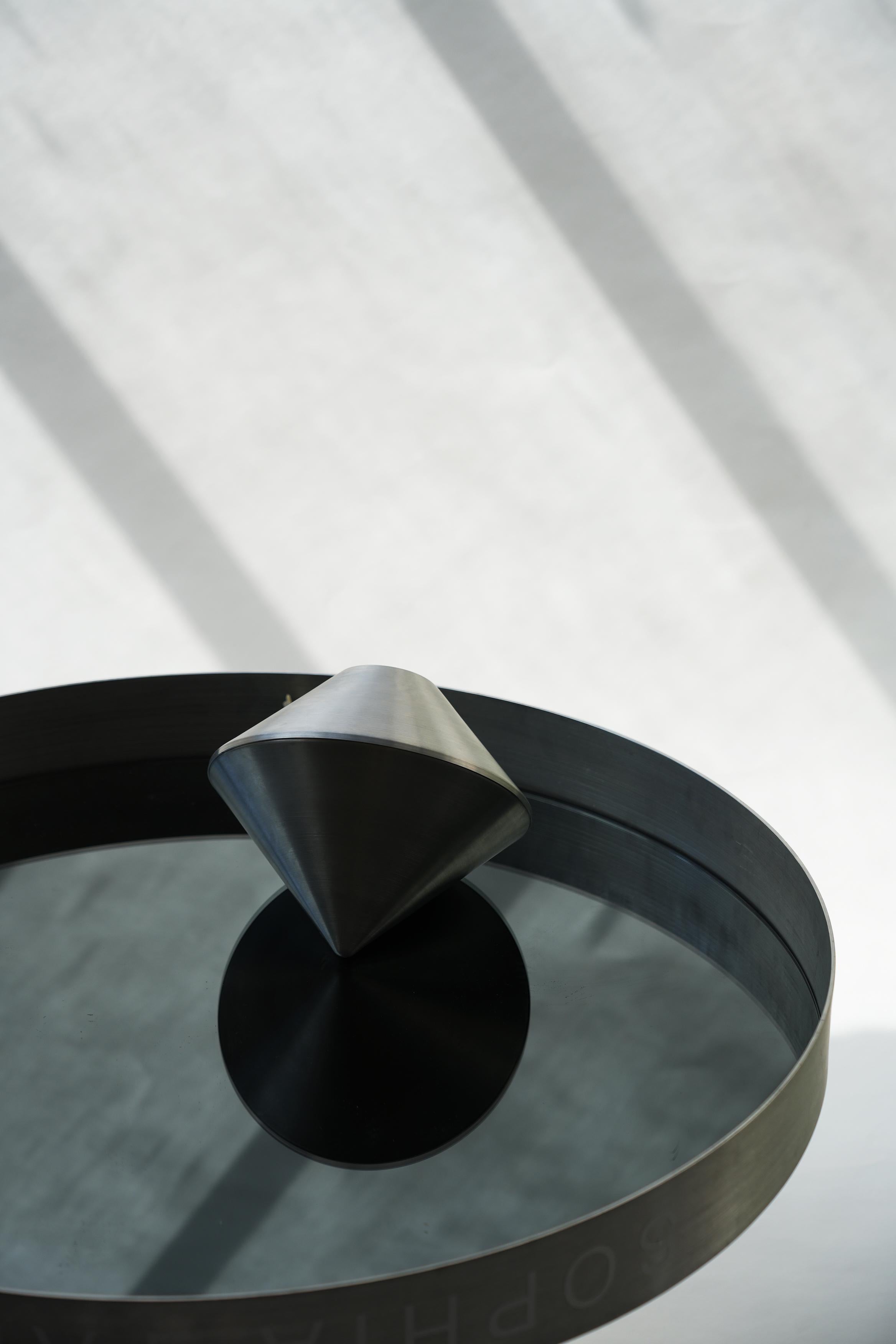 Post-Modern Toupie XL Brute Table Lamp by Sophia Taillet For Sale