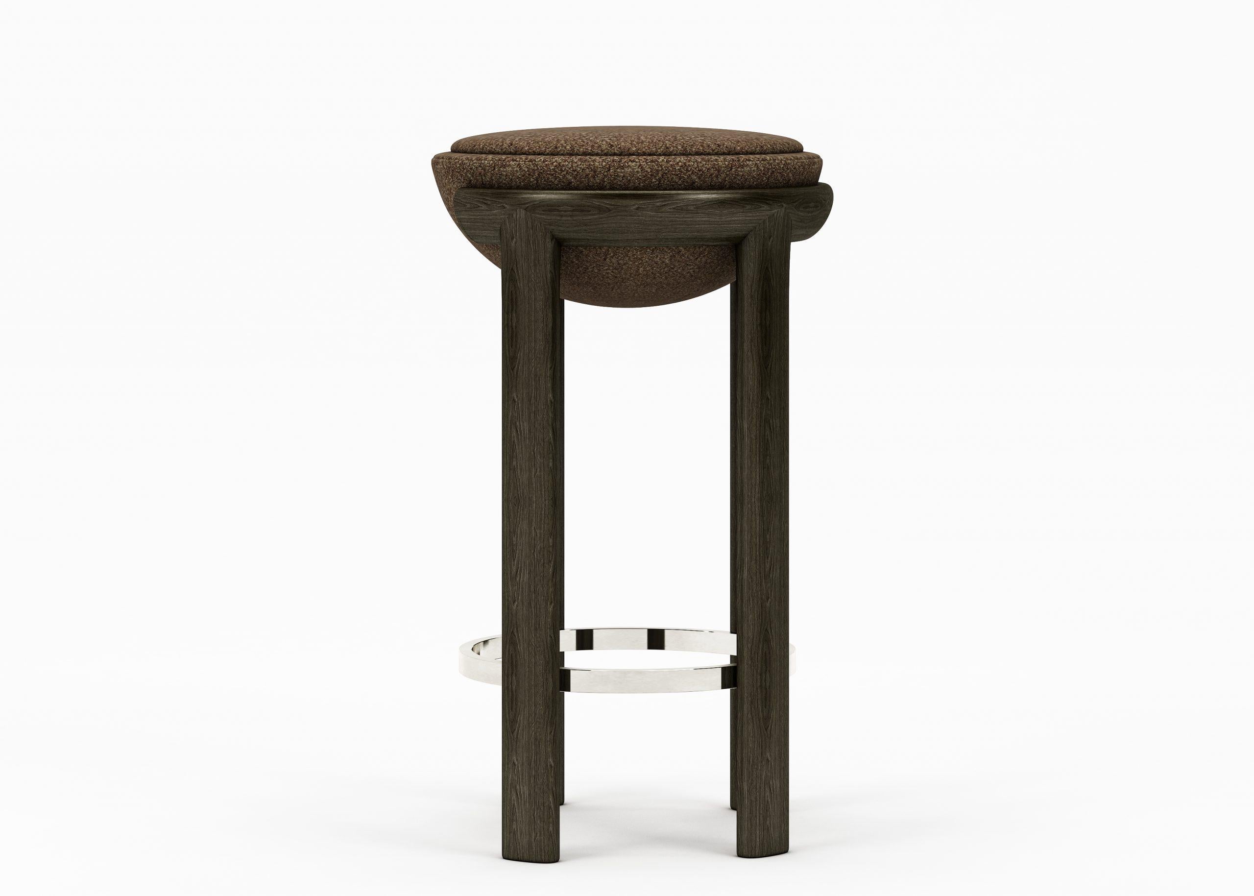 Toupis Boucle Stool by Maxime Boutillier For Sale 1